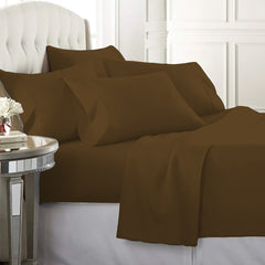 6-Piece: 2200 Series Egyptian Softness Microfiber Sheets – Ultra Soft, Cooling & Deep Pocket