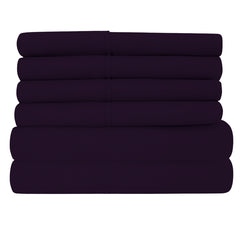 6-Piece: 2200 Series Egyptian Softness Microfiber Sheets – Ultra Soft, Cooling & Deep Pocket