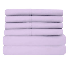 6-Piece: 2200 Series Egyptian Softness Microfiber Sheets – Ultra Soft, Cooling & Deep Pocket