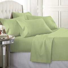 6-Piece: 2200 Series Egyptian Softness Microfiber Sheets – Ultra Soft, Cooling & Deep Pocket