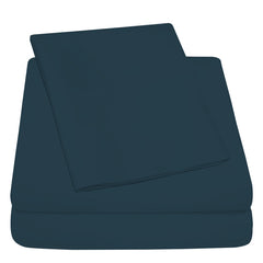 3-Piece: 1800 TC Bamboo Blend Twin Sheet Set – Double Brushed, Deep Pocket Fit