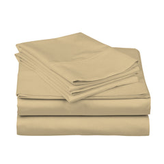 4-Piece: Bamboo Blend Bed Sheets – Soft Vibes, Color + Size Flexibility