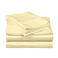 4-Piece: Bamboo Blend Bed Sheets – Soft Vibes, Color + Size Flexibility
