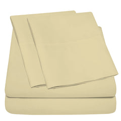 4-Piece: Premium Bamboo Sheets King/Cal King – Super Soft, Deep Pocket Fit