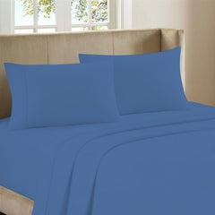 4-Piece: Premium Bamboo Sheets King/Cal King – Super Soft, Deep Pocket Fit