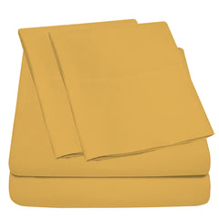 4-Piece: Premium Bamboo Sheets King/Cal King – Super Soft, Deep Pocket Fit