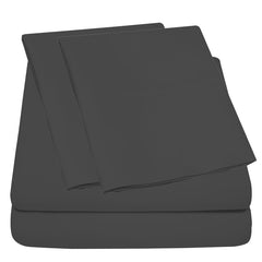 4-Piece: Full Bamboo Sheet Set – Ultra Soft, Breathable & Wrinkle Resistant
