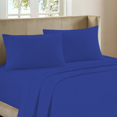 4-Piece: Premium Bamboo Sheets King/Cal King – Super Soft, Deep Pocket Fit