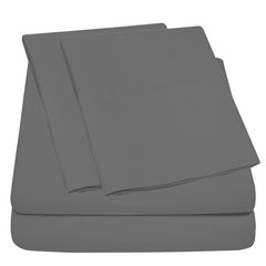 4-Piece: Premium Bamboo Sheets King/Cal King – Super Soft, Deep Pocket Fit