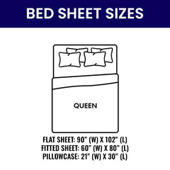 4-Piece: Luxury Bamboo Sheets for Queen Bed – Soft, Cool & Easy Care