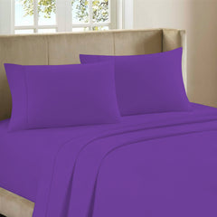 4-Piece: Luxury Bamboo Sheets for Queen Bed – Soft, Cool & Easy Care