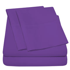 4-Piece: Premium Bamboo Sheets King/Cal King – Super Soft, Deep Pocket Fit
