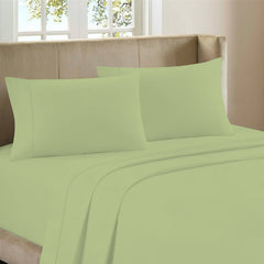 4-Piece: Full Bamboo Sheet Set – Ultra Soft, Breathable & Wrinkle Resistant