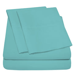 4-Piece: Full Bamboo Sheet Set – Ultra Soft, Breathable & Wrinkle Resistant