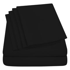 Full Size Bed Sheet Set – 1800 TC Bamboo Blend, Double Brushed, Super Soft & Cooling, Deep Pocket Bedding