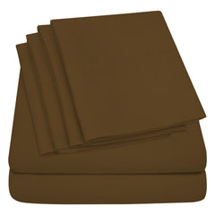 Full Size Bed Sheet Set – 1800 TC Bamboo Blend, Double Brushed, Super Soft & Cooling, Deep Pocket Bedding