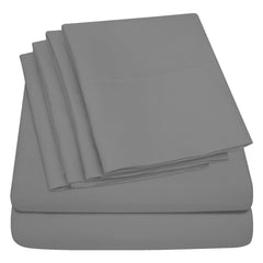 Full Size Bed Sheet Set – 1800 TC Bamboo Blend, Double Brushed, Super Soft & Cooling, Deep Pocket Bedding