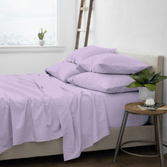 Ultra Soft Bamboo Blend Sheets 2200 TC – Deep Pocket Fit, Cool & Cozy All Year