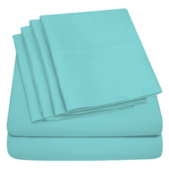 Full Size Bed Sheet Set – 1800 TC Bamboo Blend, Double Brushed, Super Soft & Cooling, Deep Pocket Bedding