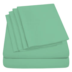 1800 TC King & California King Bamboo Sheets – Double Brushed, Soft, Breathable & Durable
