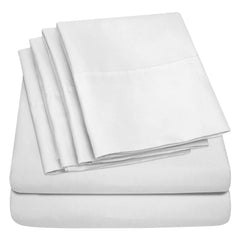 1800 TC King & California King Bamboo Sheets – Double Brushed, Soft, Breathable & Durable