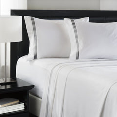 Deep Pocket Egyptian Softness 3-Line Embroidered Sheet Set (4-Piece)