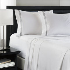 Deep Pocket Egyptian Softness 3-Line Embroidered Sheet Set (4-Piece)