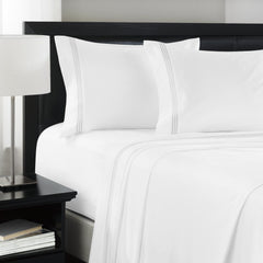 Deep Pocket Egyptian Softness 3-Line Embroidered Sheet Set (4-Piece)