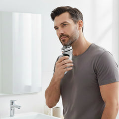 Electric Shaver & Beard Trimmer 3-in-1 – Rechargeable Cordless Grooming Kit for Men – Face, Body, Beard & Nose Hair Trimmer with Micro Shaver