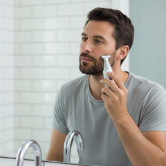Electric Shaver & Beard Trimmer 3-in-1 – Rechargeable Cordless Grooming Kit for Men – Face, Body, Beard & Nose Hair Trimmer with Micro Shaver
