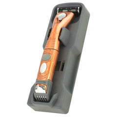 All-in-One Grooming Kit for Men – Water Resistant Precision Trimmer, Shower-Safe Beard, Mustache & Body Hair Groomer – Cordless Battery-Operated Personal Care Tool
