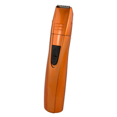 3-in-1 Shaver & Trimmer Set – Copper Finish – Cordless Micro Shaver, Beard, Mustache & Nose Hair Trimmer for Men – Precision Grooming Kit