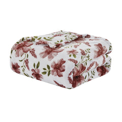VibeCheck Ultra-Soft Aesthetic Bed Blanket – Lightweight Cozy Throw for All Seasons – Queen & King Size – Cute Printed Styles for Bedroom Glow-Up