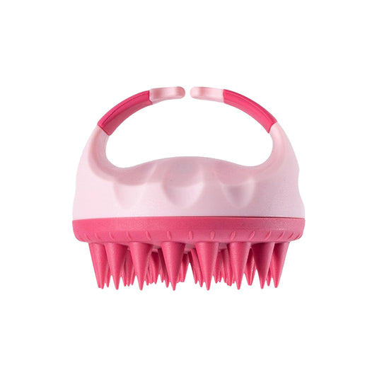 Silicone Scalp Massager Brush for Hair Growth – Wet & Dry Exfoliating Shampoo Brush for Dandruff, Hair Care & Stress Relief – Gentle Scalp Scrubber for All Hair Types