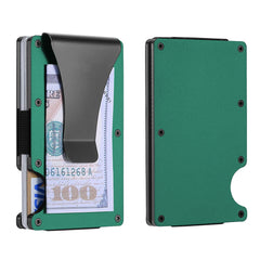 1 or 2-Pack: RFID Blocking Slim Credit Card Holder Wallet for Men – Minimalist, Scratch-Resistant, with Removable Money Clip | Modern, Durable, Everyday Carry