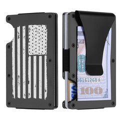 1 or 2-Pack: RFID Blocking Slim Credit Card Holder Wallet for Men – Minimalist, Scratch-Resistant, with Removable Money Clip | Modern, Durable, Everyday Carry