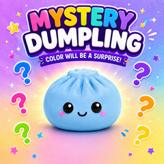 3-Pack Viral Squishy Stress Balls – Butter, Dumpling or Cube Fidget Toys - Mystery Colors – Soft Sensory Squeeze Toys for Anxiety Relief, ADHD Focus, Desk & Travel