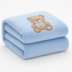 Baby Soft Knit Throw Blanket – 40" x 30" Lightweight Cozy Polyester Blanket for Crib, Stroller & Travel – Ultra Soft, Durable, Machine Washable Baby Gift