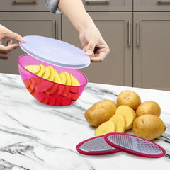 Cheese Grater Citrus Lemon Zester with Food Storage Container & Lid - Perfect For Cheeses, Ginger, Vegetables, Butter, Chocolate (5-Piece or 10 Piece)