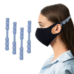 4-Pack: Anti Slip Adjustable Ear Protector And Mask Pressure Reducer