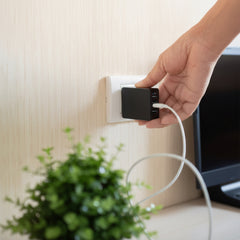 40W USB Wall Charger 4-Port Charging Station – Fast Multi USB Charger Block for iPhone, Android, Tablets & Devices – Foldable Plug Travel Charger