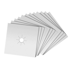 Stove Burner Covers - Gas Stove Protectors Non-Stick, Fast Clean Liners for Kitchen/Cooking (4-Pack, 8-Pack or 12-Pack)