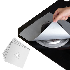 Stove Burner Covers - Gas Stove Protectors Non-Stick, Fast Clean Liners for Kitchen/Cooking (4-Pack, 8-Pack or 12-Pack)