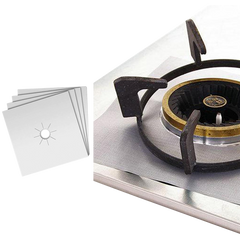 Stove Burner Covers - Gas Stove Protectors Non-Stick, Fast Clean Liners for Kitchen/Cooking (4-Pack, 8-Pack or 12-Pack)