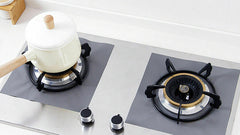 Stove Burner Covers - Gas Stove Protectors Non-Stick, Fast Clean Liners for Kitchen/Cooking (4-Pack, 8-Pack or 12-Pack)