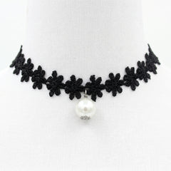 9-Pack Choker Necklace Set for Women & Girls – Velvet, Lace, Gothic Tattoo & Pendant Chokers – Adjustable Trendy Necklaces for Party, Daily & Layered Looks