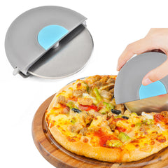 Food Grade Stainless Steel Premium Pizza Cutter Wheel (1 or 2-Pack)