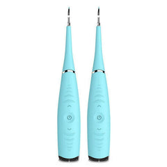 Electric Dental Scaler Plaque Remover – USB Rechargeable Tartar & Calculus Removal Tool – Waterproof Tooth Stain Cleaner for Home Oral Care (Blue or Pink)