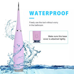 Electric Dental Scaler Plaque Remover – USB Rechargeable Tartar & Calculus Removal Tool – Waterproof Tooth Stain Cleaner for Home Oral Care