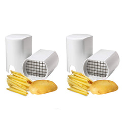 Perfect French Fries, Fruit, And Vegetable Cutter Dicer Chopping Tool Gadget (1-Pack or 2-Pack)